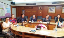 ภาพการประชุมกับรองผู้อำนวยการกลุ่มบริหารงานงบประมาณ